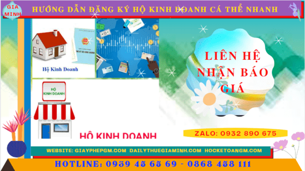 Chi phí dịch vụ đăng ký hộ kinh doanh tại Sơn La