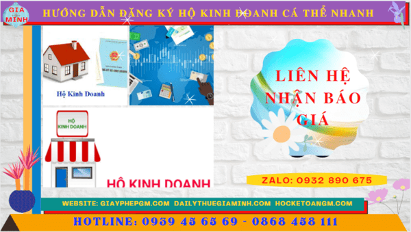 Chi phí dịch vụ đăng ký hộ kinh doanh tại Thanh Hóa