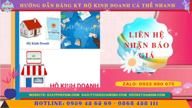 HƯỚNG DẪN ĐĂNG KÝ HỘ KINH DOANH CÁ THỂ NHANH TẠI THÀNH PHỐ HẢI PHÒNG 5 Chi phí dịch vụ đăng ký hộ kinh doanh tại Thành Phố Hải Phòng