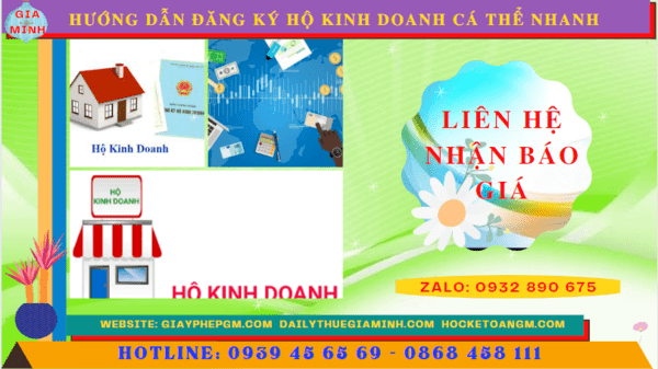 Chi phí dịch vụ đăng ký hộ kinh doanh tại TP Đà Nẵng