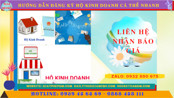 HƯỚNG DẪN ĐĂNG KÝ HỘ KINH DOANH CÁ THỂ NHANH TẠI TP HỒ CHÍ MINH 5 Chi phí dịch vụ đăng ký hộ kinh doanh tại TP Hồ Chí Minh