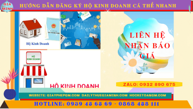 Chi phí dịch vụ đăng ký hộ kinh doanh tại Yên Bái