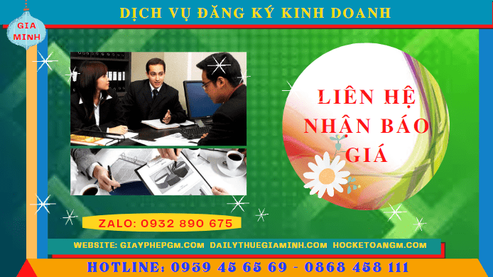 Chi phí dịch vụ đăng ký kinh doanh tại Bạc Liêu