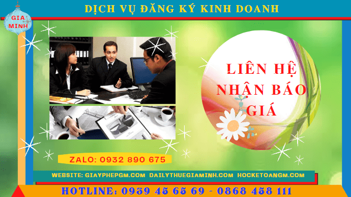 Chi phí dịch vụ đăng ký kinh doanh tại Đồng Tháp