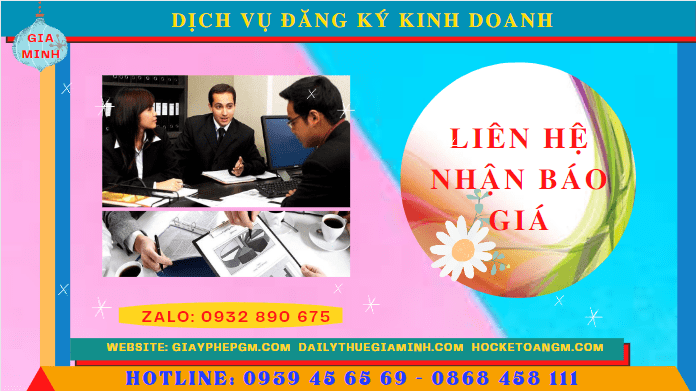 Chi phí dịch vụ đăng ký kinh doanh tại Hà Tĩnh