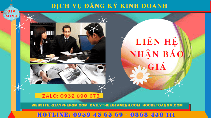 Chi phí dịch vụ đăng ký kinh doanh tại Lâm Đồng