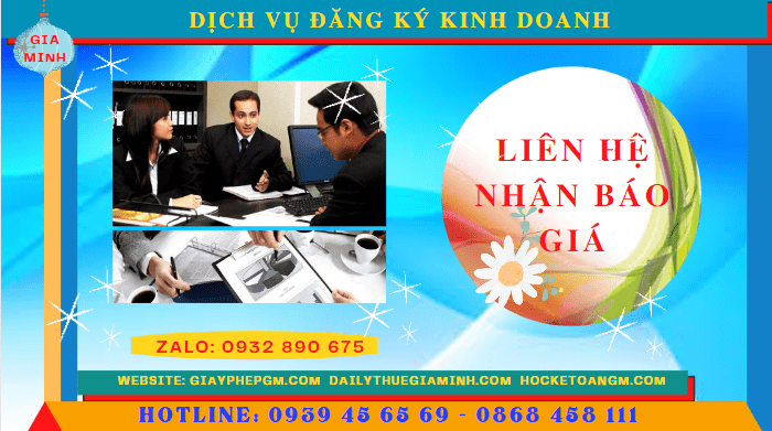 Chi phí dịch vụ đăng ký kinh doanh tại Lạng Sơn