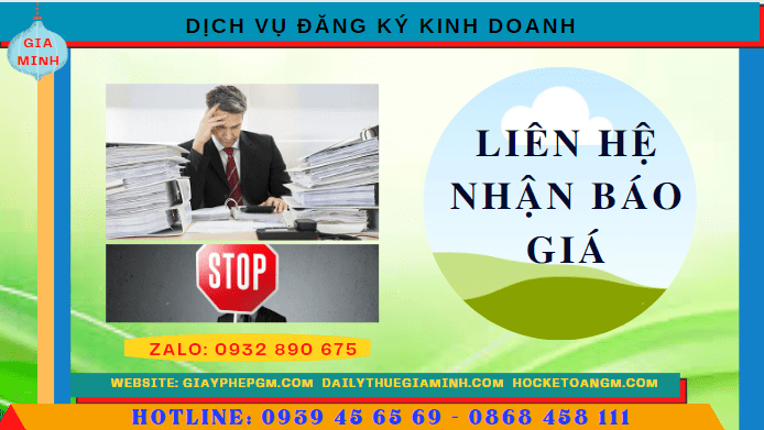 Chi phí dịch vụ đăng ký kinh doanh tại Long An
