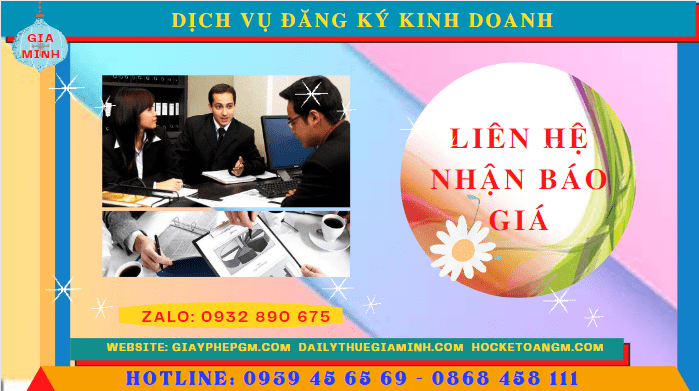 Chi phí dịch vụ đăng ký kinh doanh tại Ninh Thuận