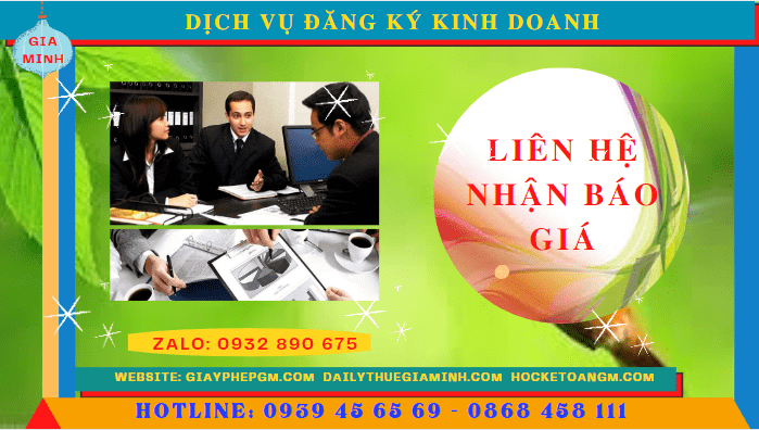 Chi phí dịch vụ đăng ký kinh doanh tại Phú Thọ