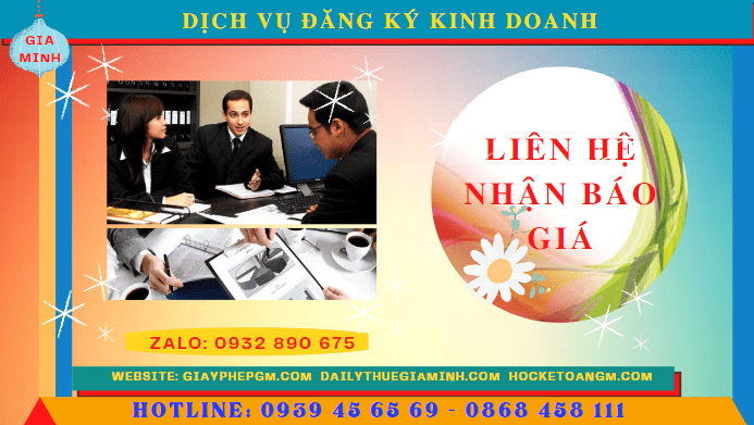 Chi phí dịch vụ đăng ký kinh doanh tại Sơn La
