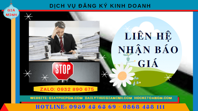 Chi phí dịch vụ đăng ký kinh doanh tại Thành Phố Cần Thơ