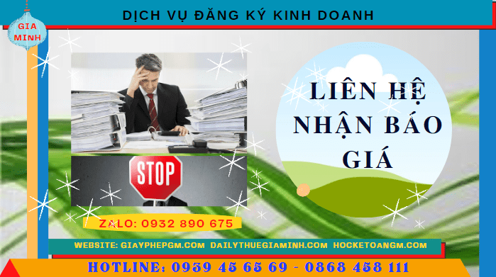 Chi phí dịch vụ đăng ký kinh doanh tại Thành Phố Đà Nẵng
