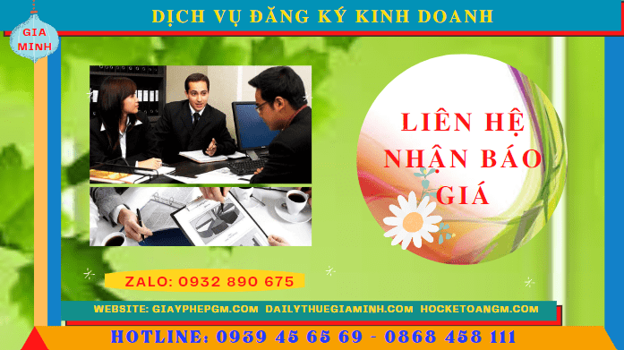 DỊCH VỤ ĐĂNG KÝ KINH DOANH TẠI THÀNH PHỐ HẢI PHÒNG 5 Chi phí dịch vụ đăng ký kinh doanh tại Thành Phố Hải Phòng