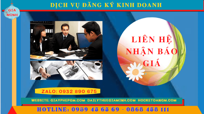 Chi phí dịch vụ đăng ký kinh doanh tại Thành Phố Huế