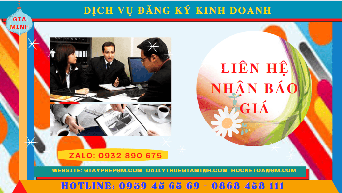 Dịch vụ đăng ký kinh doanh tại thừa thiên huế 6 Chi phí dịch vụ đăng ký kinh doanh tại Thừa Thiên Huế