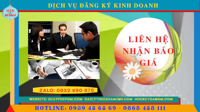DỊCH VỤ ĐĂNG KÝ KINH DOANH TẠI TIỀN GIANG 6 Chi phí dịch vụ đăng ký kinh doanh tại Tiền Giang