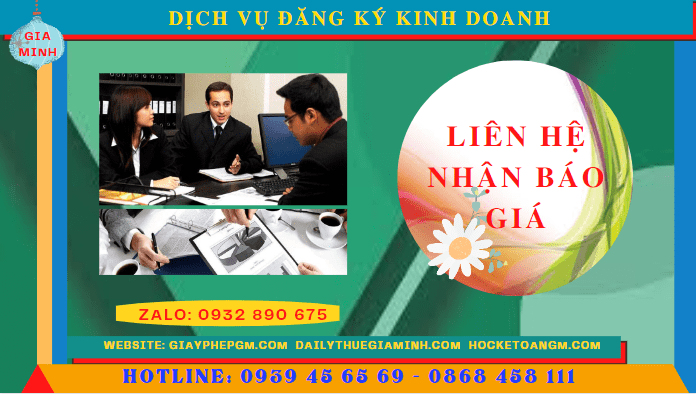 Chi phí dịch vụ đăng ký kinh doanh tại TP Hồ Chí Minh