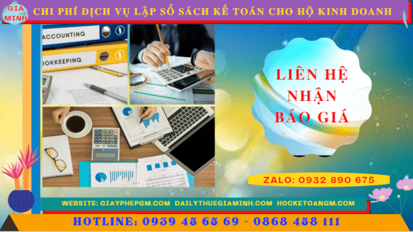 Dịch vụ lập sổ sách kế toán cho hộ kinh doanh tại Đắk Nông – Hỗ trợ trọn gói, nhanh chóng, chính xác 7 Chi phí dịch vụ kê khai kế toán thuế cho hộ kinh doanh tại Đắk Nông