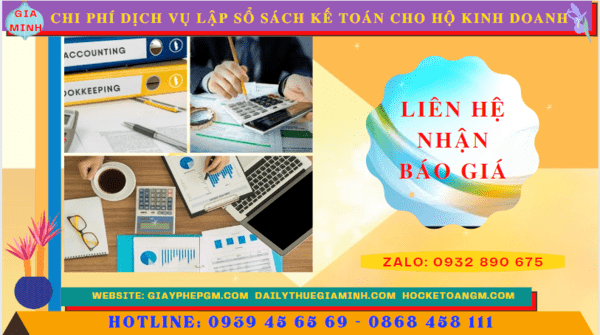 Dịch vụ lập sổ sách kế toán cho hộ kinh doanh tại Kon Tum – Uy tín & Nhanh chóng 5 Chi phí dịch vụ kê khai kế toán thuế cho hộ kinh doanh tại Kon Tum