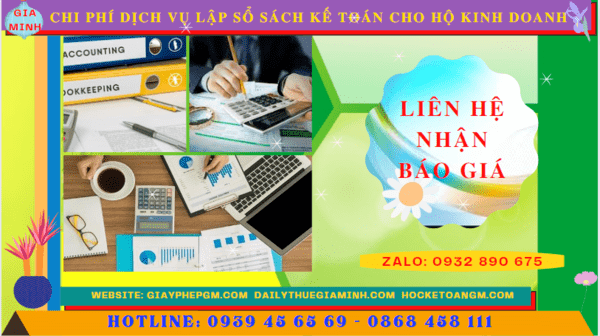 Dịch Vụ Lập Sổ Sách Kế Toán Cho Hộ Kinh Doanh Tại Tiền Giang | Uy Tín – Chuyên Nghiệp 7 Chi phí dịch vụ kê khai kế toán thuế cho hộ kinh doanh tại Tiền Giang