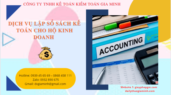 Dịch vụ kê khai kế toán thuế trọn gói cho hộ kinh doanh tại Bà Rịa Vũng Tàu