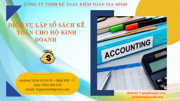 Dịch vụ kê khai kế toán thuế trọn gói cho hộ kinh doanh tại Bạc Liêu