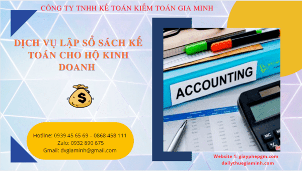 Dịch vụ kê khai kế toán thuế trọn gói cho hộ kinh doanh tại Bắc Ninh