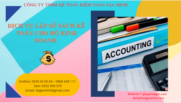 Dịch vụ kê khai kế toán thuế trọn gói cho hộ kinh doanh tại Bình Định