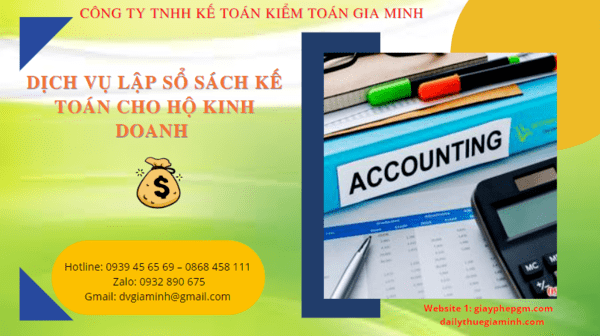 Dịch vụ kê khai kế toán thuế trọn gói cho hộ kinh doanh tại Bình Phước