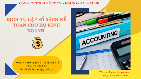 Dịch vụ kê khai kế toán thuế trọn gói cho hộ kinh doanh tại Hà Nội