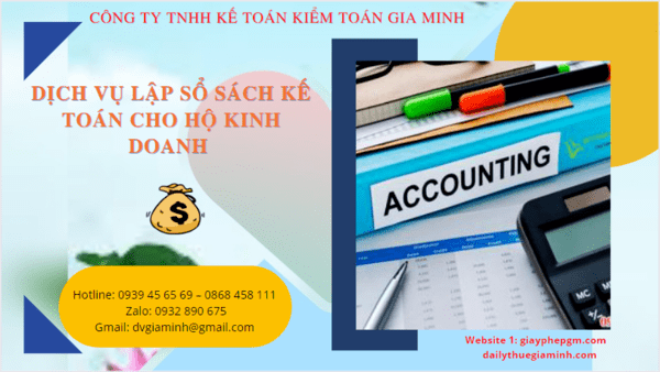 Dịch vụ kê khai kế toán thuế trọn gói cho hộ kinh doanh tại Hòa Bình