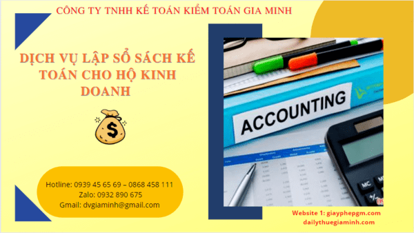 Dịch vụ lập sổ sách kế toán cho hộ kinh doanh tại Kon Tum – Uy tín & Nhanh chóng 6 Dịch vụ kê khai kế toán thuế trọn gói cho hộ kinh doanh tại Kon Tum
