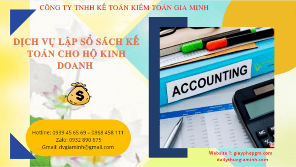 Dịch vụ kê khai kế toán thuế trọn gói cho hộ kinh doanh tại Nam Định