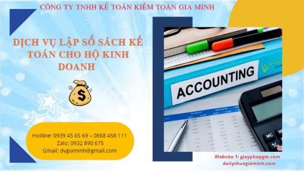 Dịch vụ kê khai kế toán thuế trọn gói cho hộ kinh doanh tại Ninh Bình