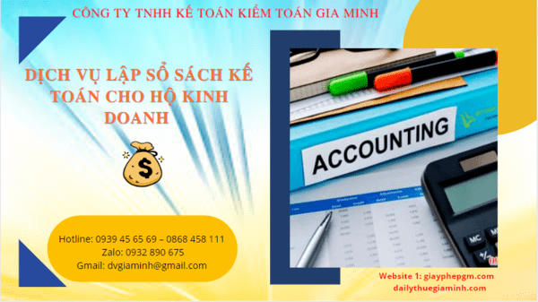 Dịch vụ lập sổ sách kế toán cho hộ kinh doanh tại Ninh Thuận – Nhanh chóng, chính xác, uy tín 6 Dịch vụ kê khai kế toán thuế trọn gói cho hộ kinh doanh tại Ninh Thuận