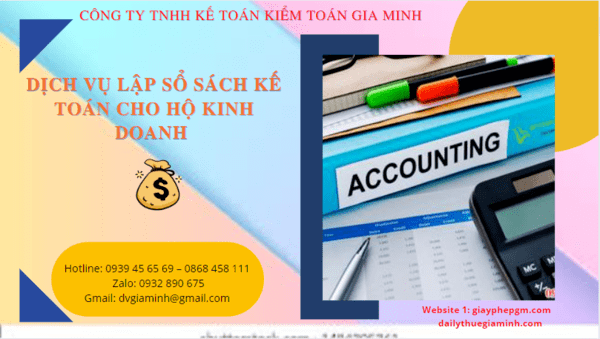 Dịch vụ kê khai kế toán thuế trọn gói cho hộ kinh doanh tại Sóc Trăng