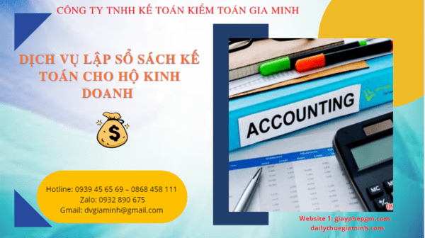 Dịch vụ kê khai kế toán thuế trọn gói cho hộ kinh doanh tại Thành Phố Hà Nội