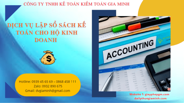 Dịch vụ kê khai kế toán thuế trọn gói cho hộ kinh doanh tại Thành Phố Hồ Chí Minh