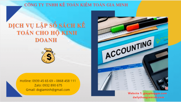 Dịch vụ kê khai kế toán thuế trọn gói cho hộ kinh doanh tại Thành phố Phủ Lý