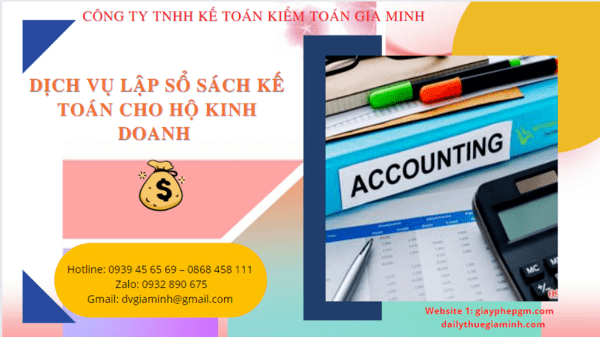 Dịch vụ kê khai kế toán thuế trọn gói cho hộ kinh doanh tại TP Hồ Chí Minh