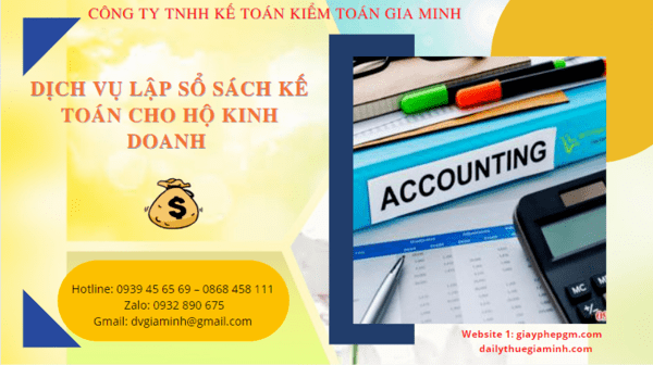 Dịch vụ kê khai kế toán thuế trọn gói cho hộ kinh doanh tại Trà Vinh