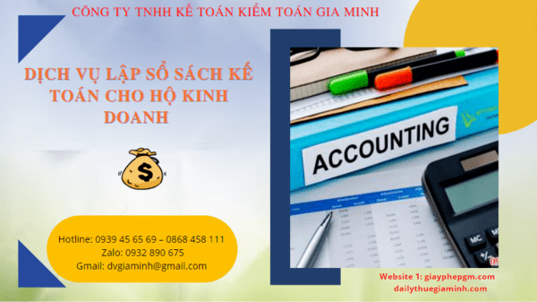 Dịch vụ kê khai kế toán thuế trọn gói cho hộ kinh doanh tại TT Huế