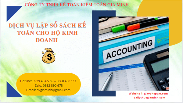 Dịch vụ kê khai kế toán thuế trọn gói cho hộ kinh doanh tại Vĩnh Phúc
