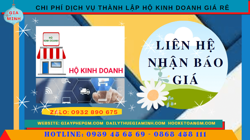 Dịch vụ thành lập hộ kinh doanh giá rẻ tại bà rịa vũng tàu 5 Chi phí thành lập hộ kinh doanh giá rẻ tại Bà Rịa Vũng Tàu