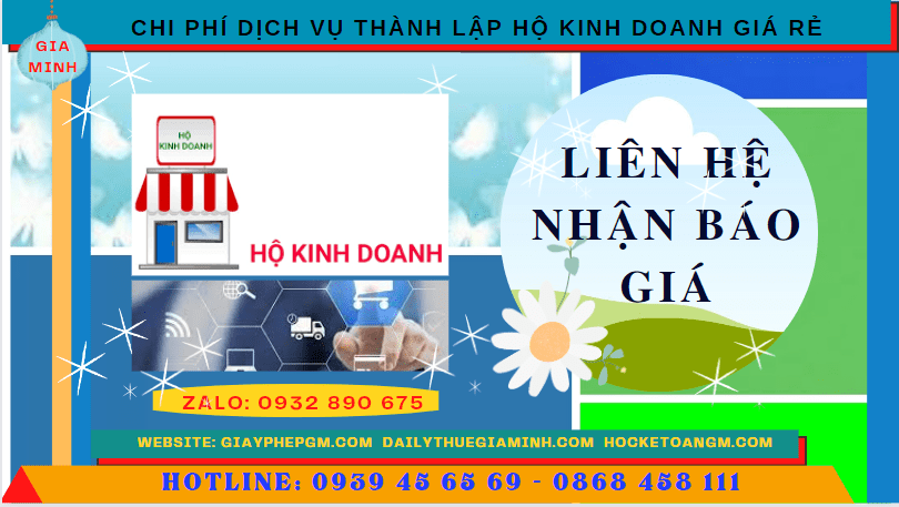 Dịch vụ thành lập hộ kinh doanh giá rẻ tại đồng nai 5 Chi phí thành lập hộ kinh doanh giá rẻ tại Đồng Nai