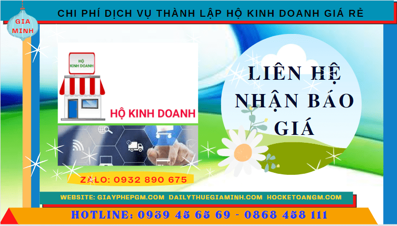 Dịch vụ thành lập hộ kinh doanh giá rẻ tại gia lai 5 Chi phí thành lập hộ kinh doanh giá rẻ tại Gia Lai