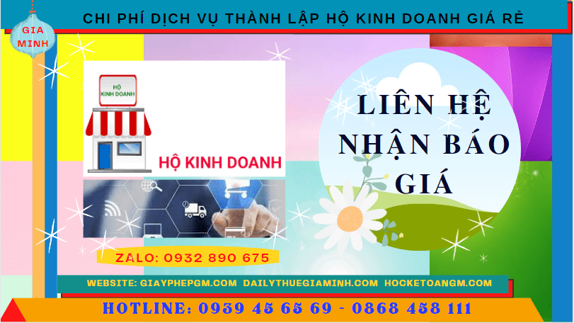 Dịch vụ thành lập hộ kinh doanh giá rẻ tại kiên giang 5 Chi phí thành lập hộ kinh doanh giá rẻ tại Kiên Giang
