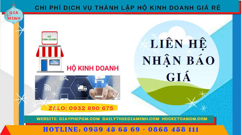 Dịch vụ thành lập hộ kinh doanh giá rẻ tại kon tum 5 Chi phí thành lập hộ kinh doanh giá rẻ tại Kon Tum