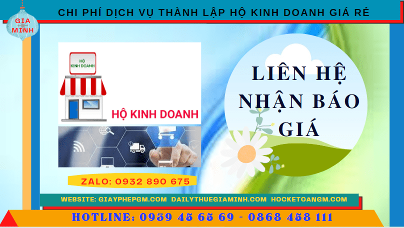 DỊCH VỤ THÀNH LẬP HỘ KINH DOANH GIÁ RẺ TẠI LAI CHÂU 5 Chi phí thành lập hộ kinh doanh giá rẻ tại Lai Châu